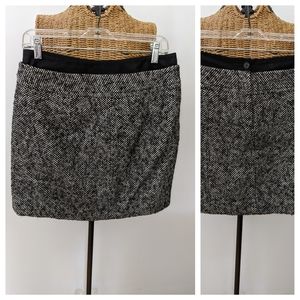 Ann Taylor Loft twead wool skirt 6p